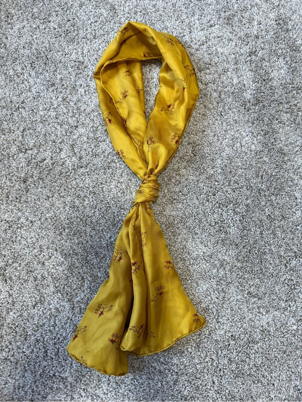 Joules silk scarf